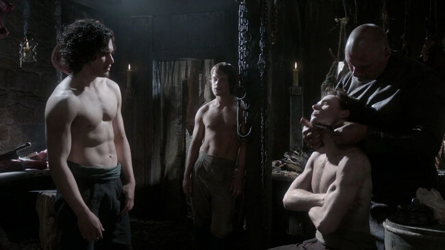 Robb, Theon and Jon - Game of thrones
