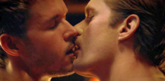 True Blood - Jason kissing Eric