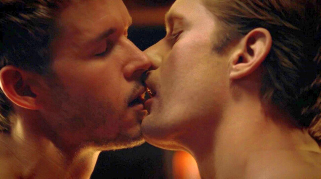 True Blood - Jason kissing Eric