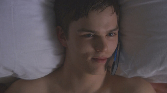 Nicholas Hoult on Skins