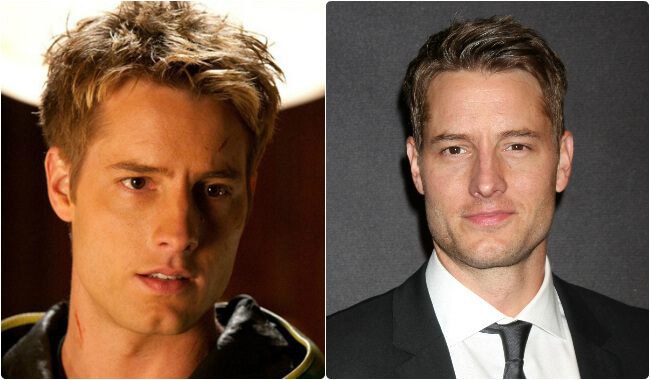 Justin Hartley - Then and Now1