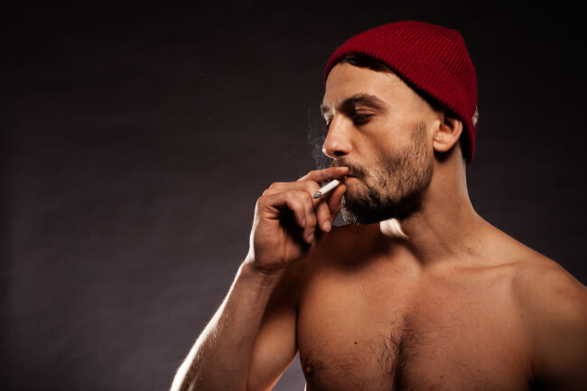 Man smoking