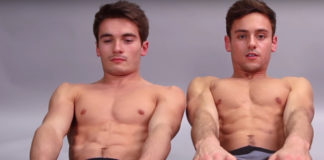 Tom Daley and Dan
