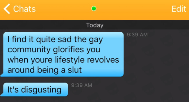 Davey Wavey slut on grindr