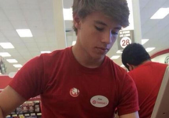 Alex from Target in 2014