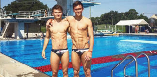 Tom Daley and fellow diver Daniel Goodfellow
