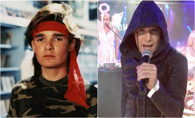 Corey Feldman - then and now