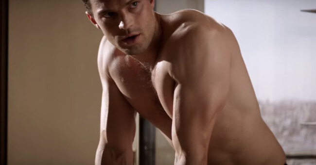 Jamie Dornan in the Fifty Shades Darker trailer