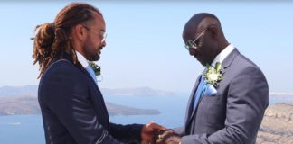 Kevin and Tyrone's gay wedding