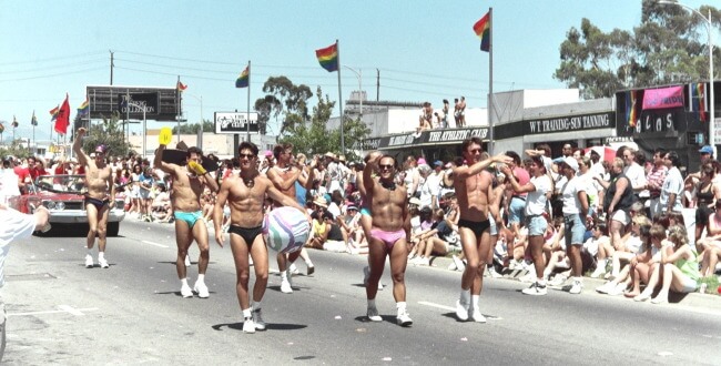 Los Angeles Pride, June 1990