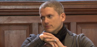 Wentworth Miller at the Oxford Union