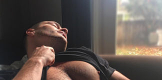 Openly gay actor Colton Haynes in a revealing photo