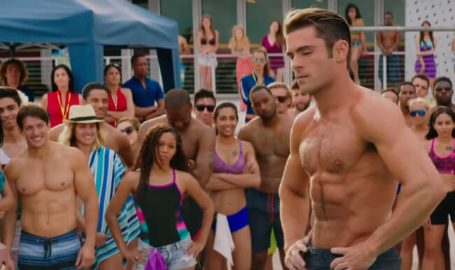 Zac Efron on Baywatch trailer