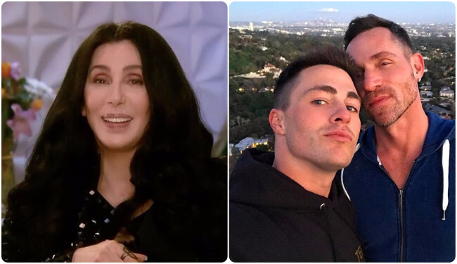 cher and colton haynes proposal