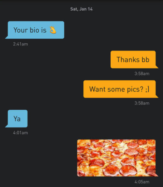 Man Changes His Grindr Profile To Pizza The