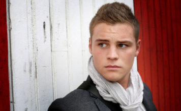 Man standing at the door