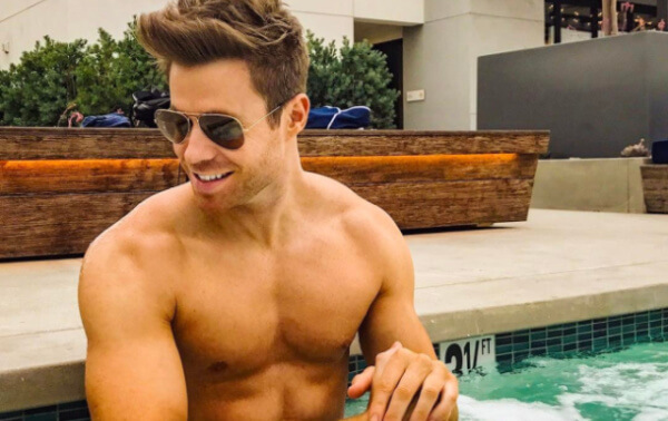 Ashley Parker Angel hot tub