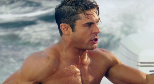 Zac Efron baywatch red band trailer