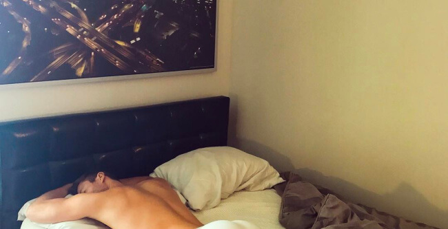 Ashley Parker Angel in bed