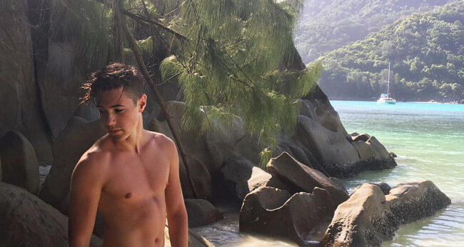 Jamie Love on vacation