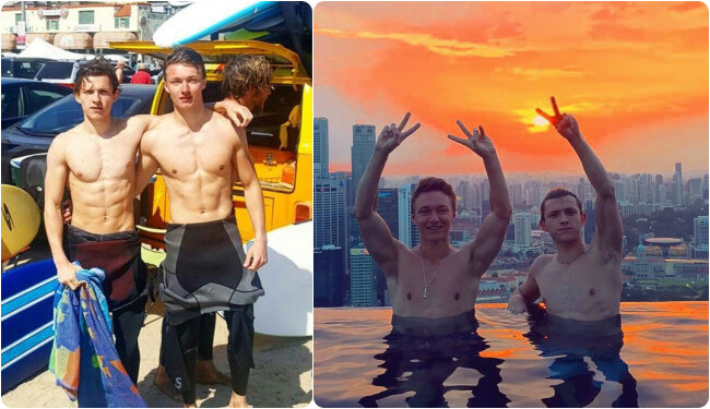 8 Photos Of Tom Holland And His Bff Harrison Osterfield -4484