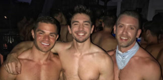 Steve Grand underwear party