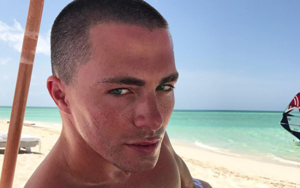 Colton Haynes Posts A Hot Shirtless Photo Rude Fan Tells