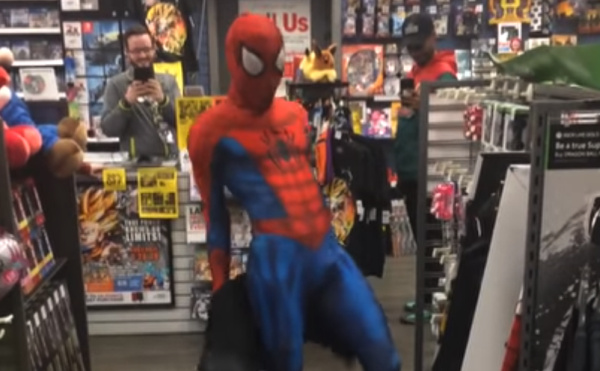 Watch This Nimble Dancing SpiderMan Has Gone Viral For All The Righ