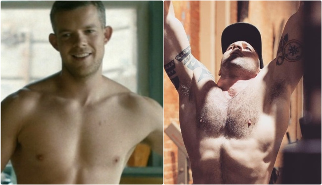 Russell Tovey and Steve Brockman engaged