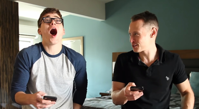 Anal Vibrator Sex - Watch: Blake Mitchell And Davey Wavey Test Remote Controlled ...