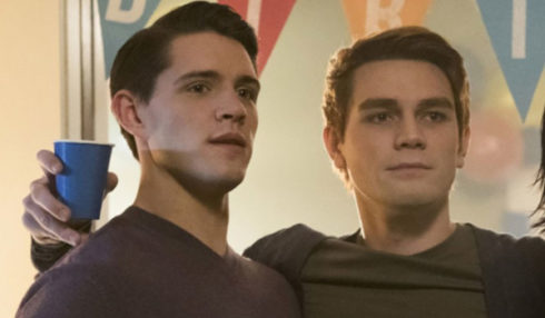 Watch: KJ Apa Finally Kissed A Guy - But It Ended Badly | GayBuzzer