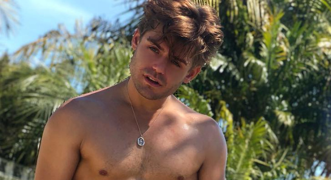 Garrett Clayton summer rollerblades