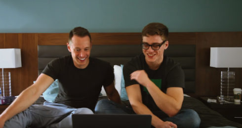 Gay Adult Star Blake Mitchell Revisits His First Scene: “What Am I