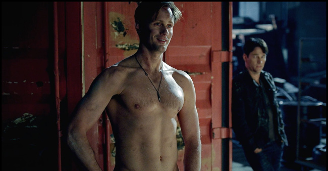 Alexander Skarsgard shirtless true blood