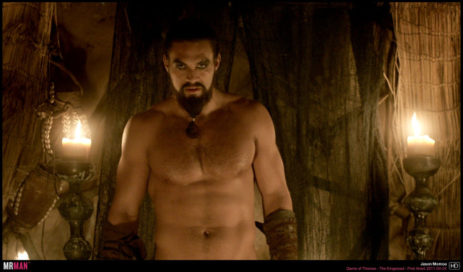 Jason Momoa shirtless game of thrones