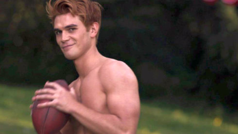 Watch: KJ Apa Finally Kissed A Guy - But It Ended Badly | GayBuzzer