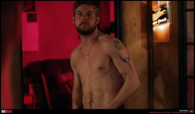 Jake Weary shirtless animal kingdom