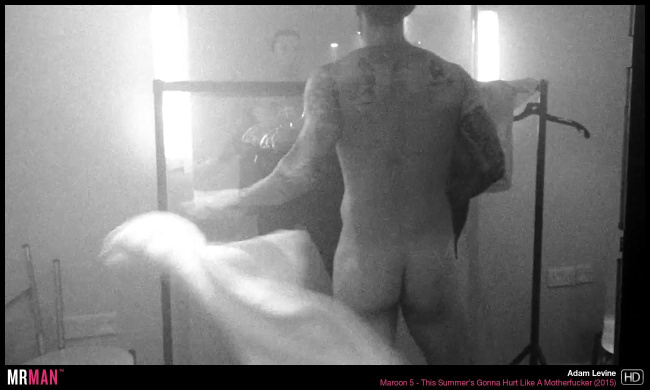 Adam Levine naked