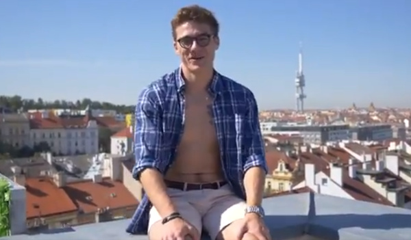 Gay Porn Star Blake Mitchell Flies To Prague For Surprise ...