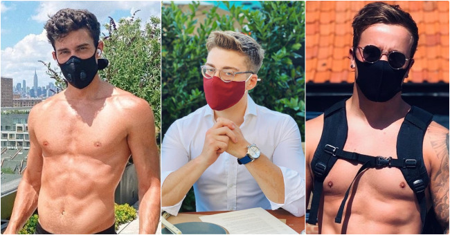 650px x 340px - 9 Men Who Make Face Masks Look Sexy | GayBuzzer