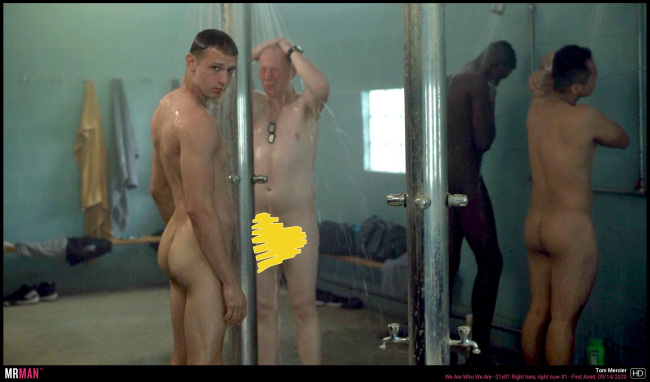 Tom Mercier naked shower hbo